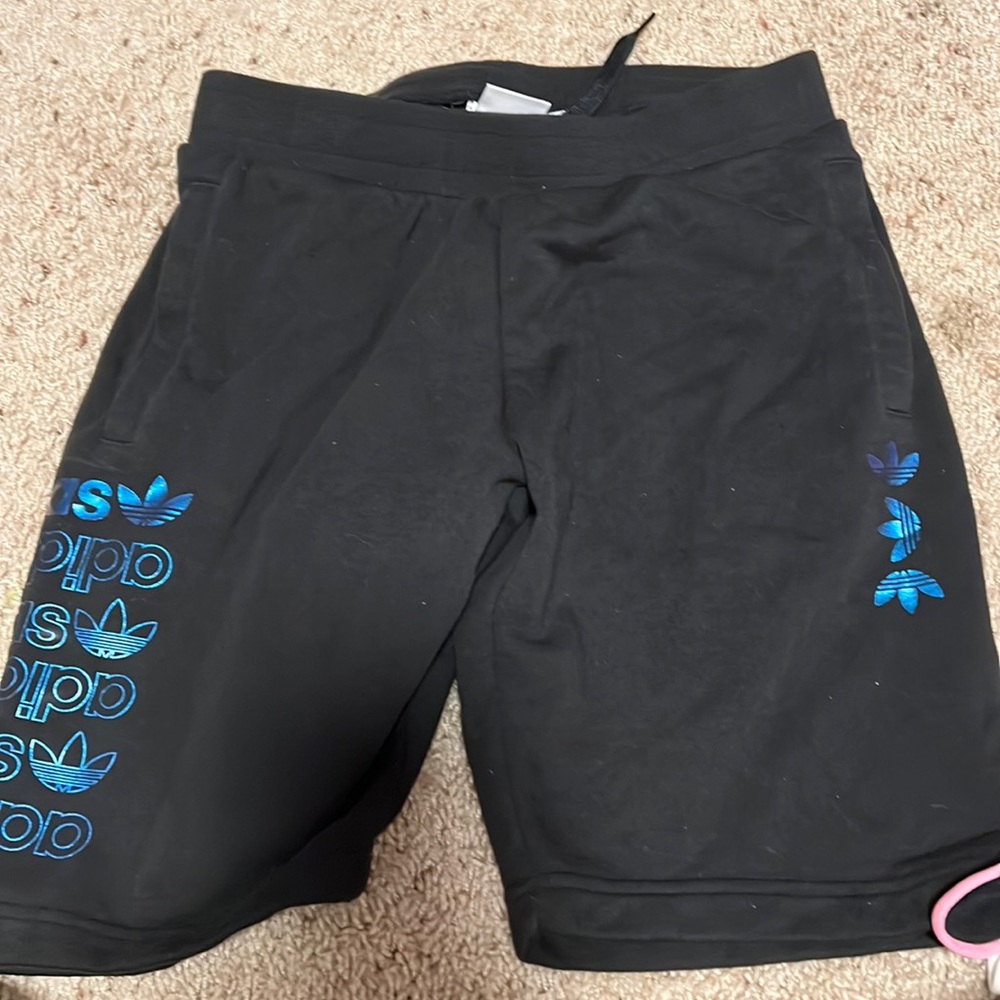 mid length adidas shorts